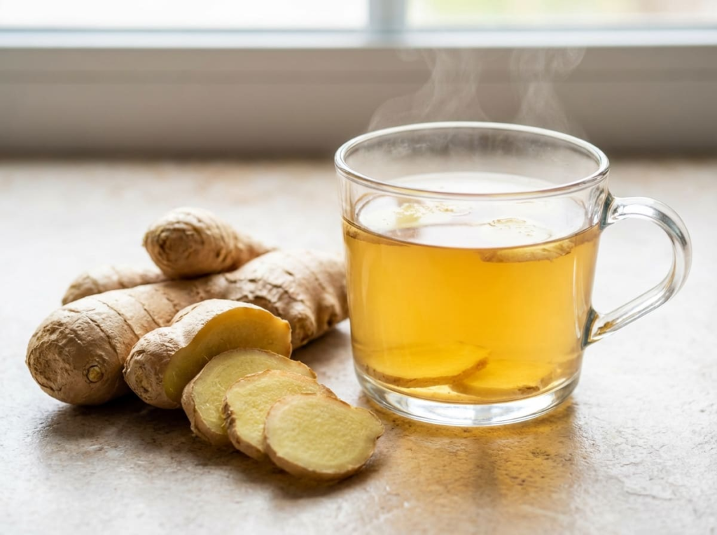 Ginger tea for GLP-1 nausea