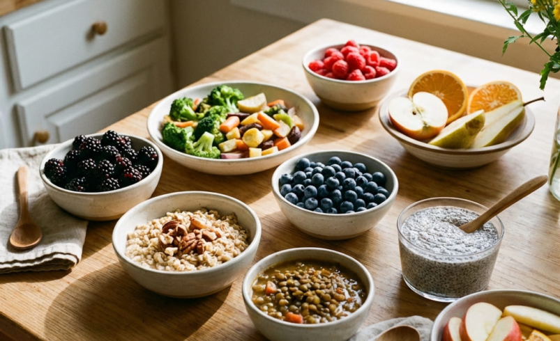 High-Fiber Foods for GLP-1: Beat Constipation Naturally