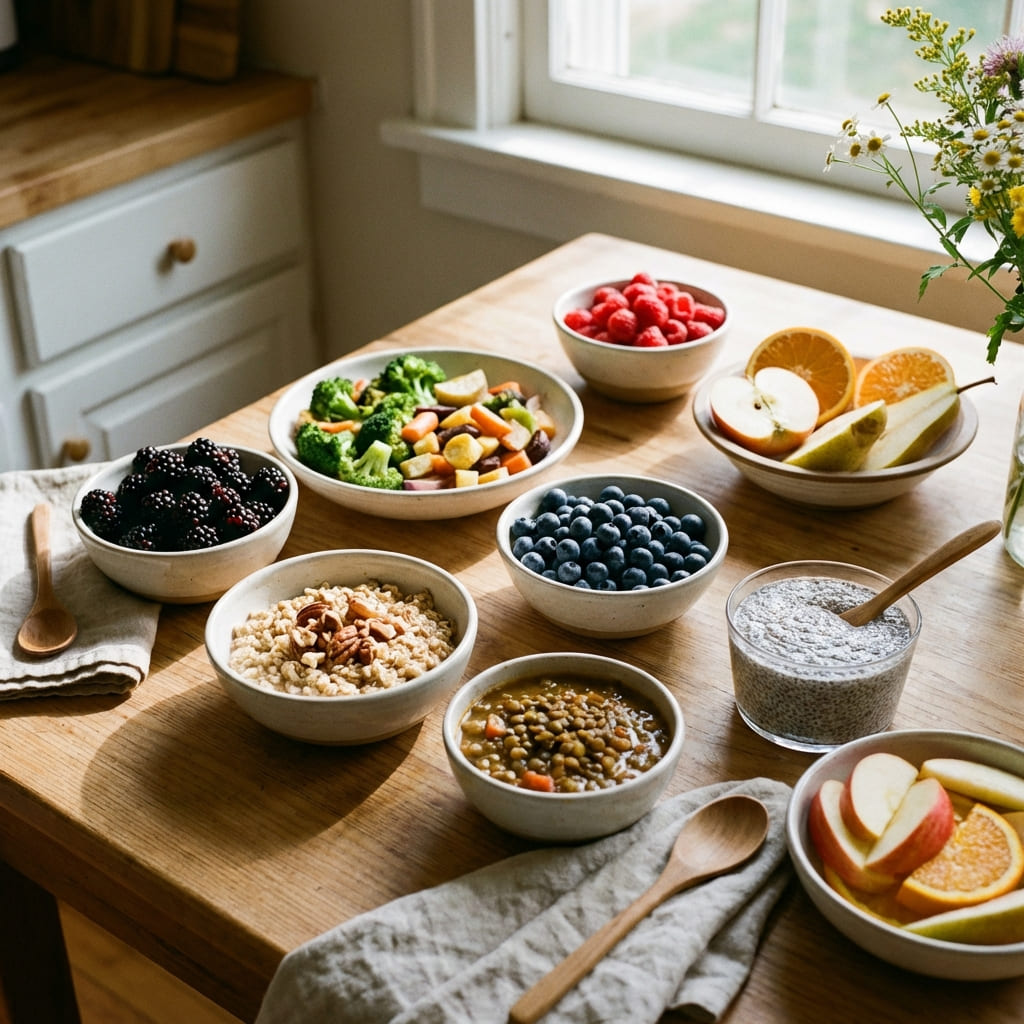 High-Fiber Foods for GLP-1: Beat Constipation Naturally