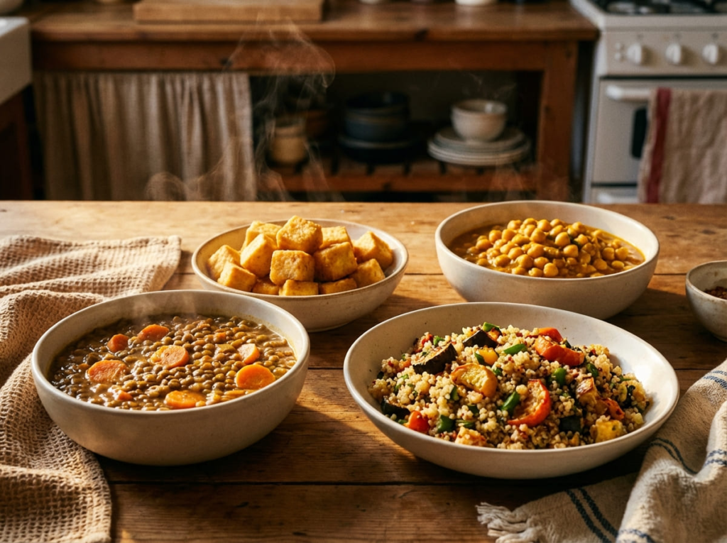 Plant protein sources for a GLP-1 diet