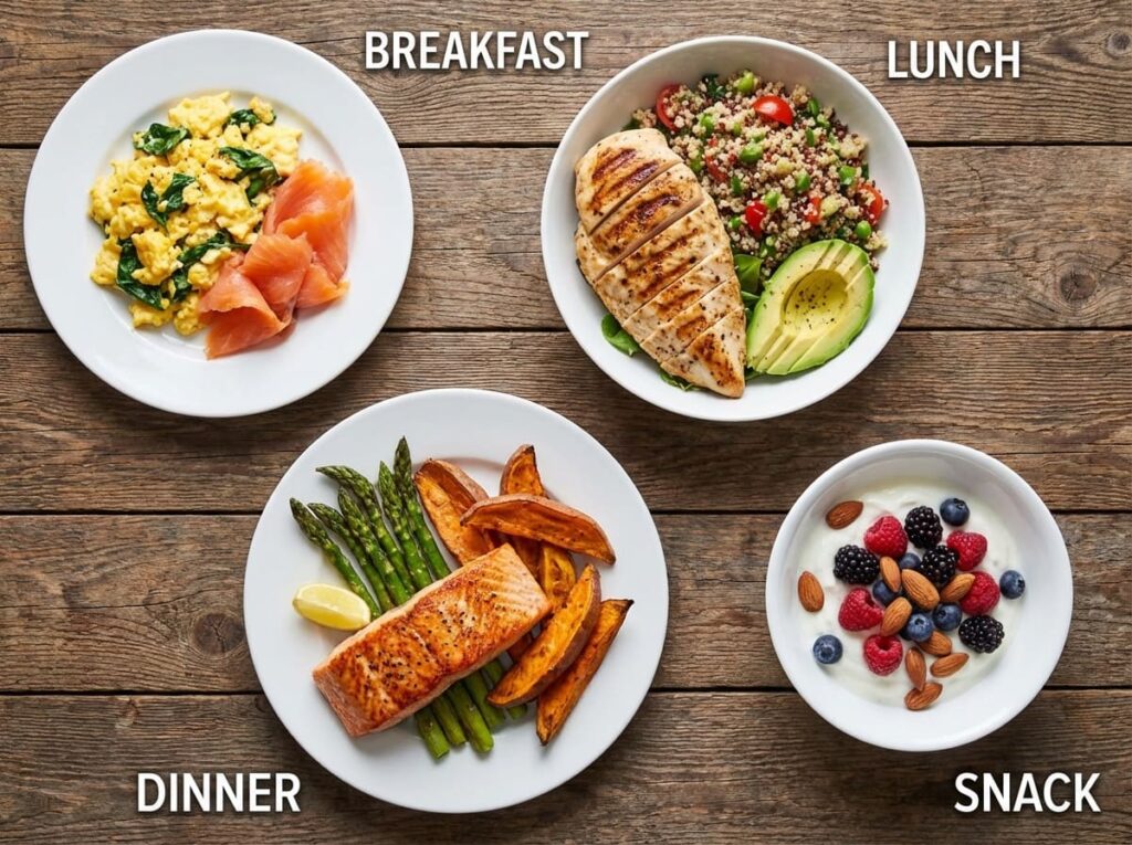 High protein meals for a GLP-1 diet