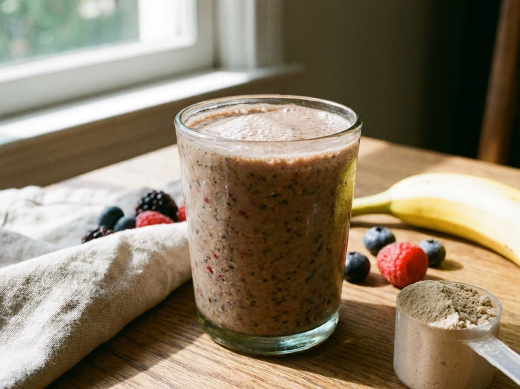 Protein shake for a GLP-1 diet