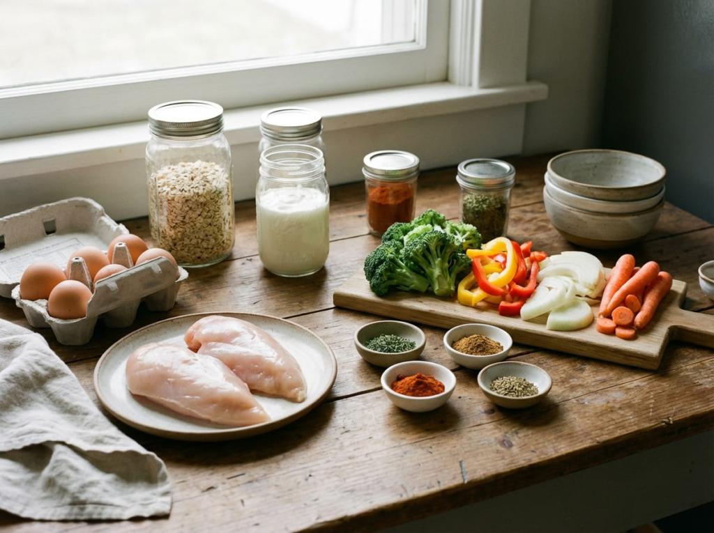 GLP-1 meal prep foods