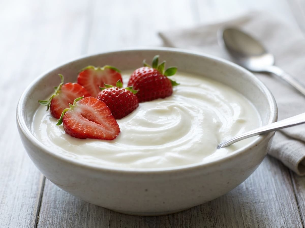 Greek yogurt for GLP-1 nausea