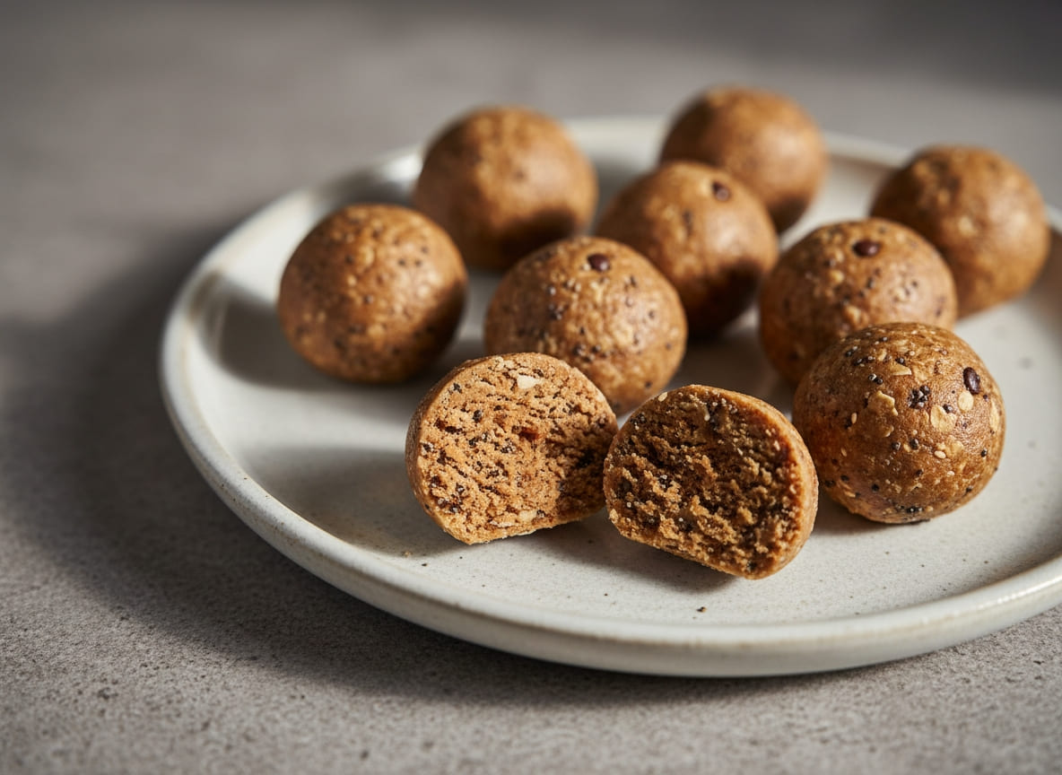 No-Bake Peanut Butter Protein Balls (GLP-1 Friendly Dessert)