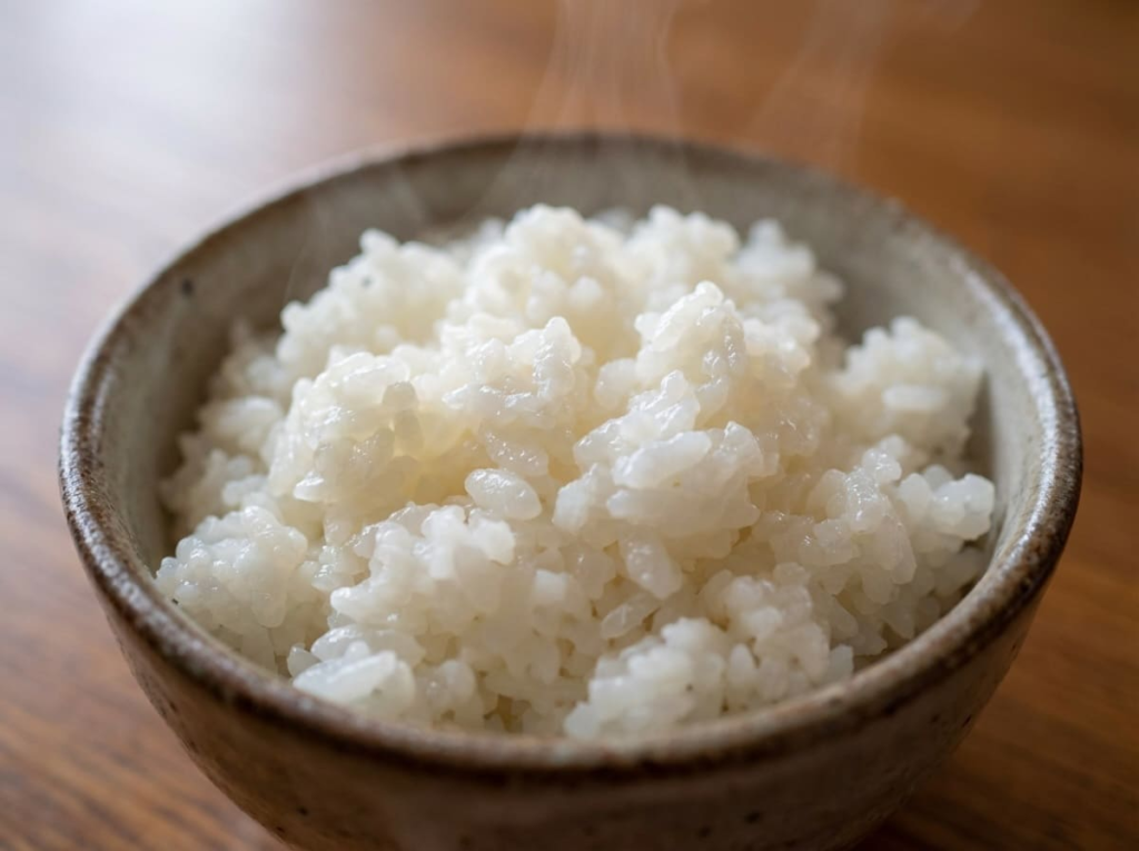 Plain white rice for GLP-1 nausea