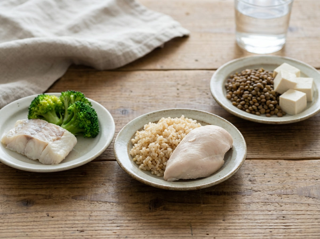 Bland foods for a GLP-1 diet