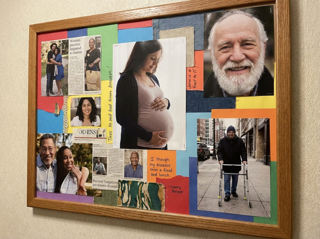 Images of people who are eligible for GLP-1s