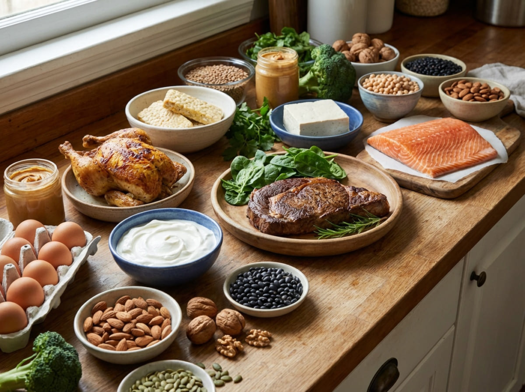 High protein foods for a GLP-1 diet