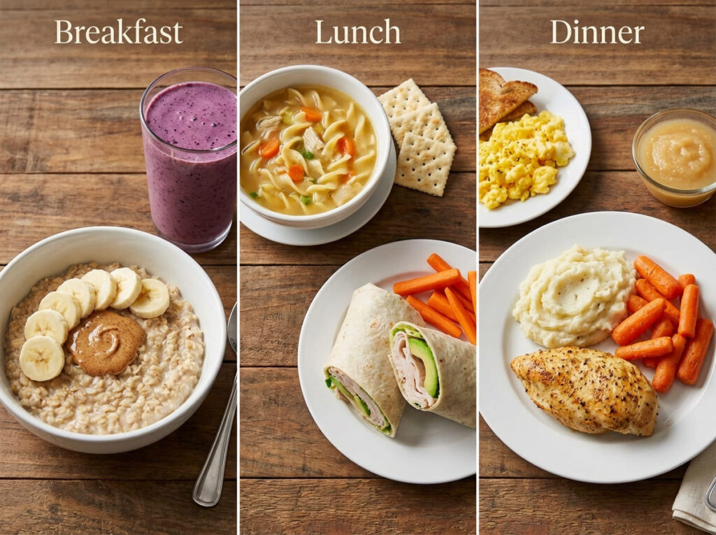 Light foods on a GLP-1 diet plan