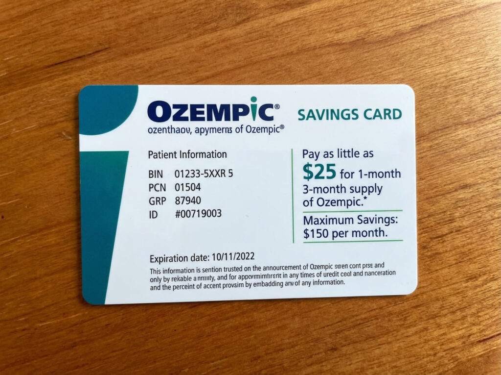Ozempic savings card